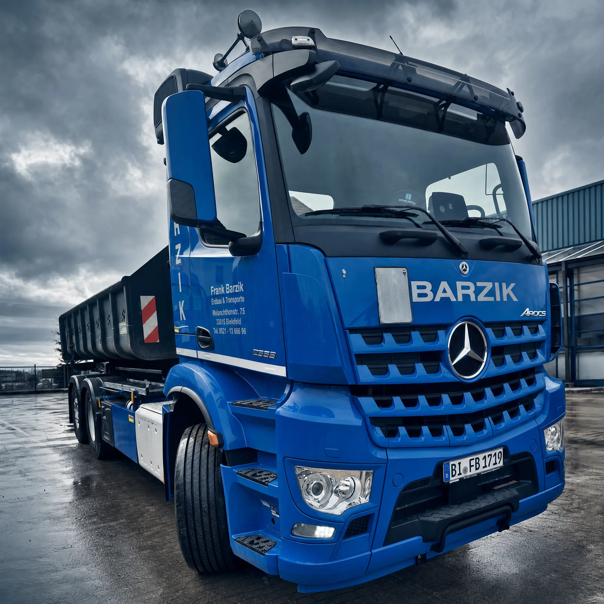 Mercedes Arocs Detail